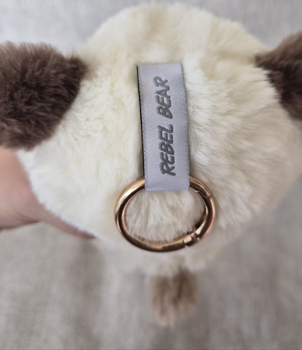 Woof Alba | Rebel Bear Animal Series Plush Pendant - Picture 5 of 5